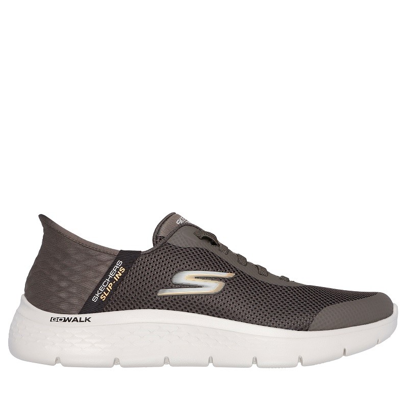 SKECHERS GO WALK FLEX - HANDS 216324 MARRÓ SKECHERS GO WALK FLEX - HANDS 216324 MARRÓ