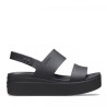 CROCS BROOKLYN LOW WEDGE 206453 NEGRE