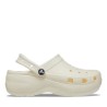 CROCS CLASSIC PLATFORM GLITTER CLOG 207241 BEIGE