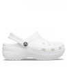 CROCS CLASSIC PLATFORM CLOG W 206750 BLANCO