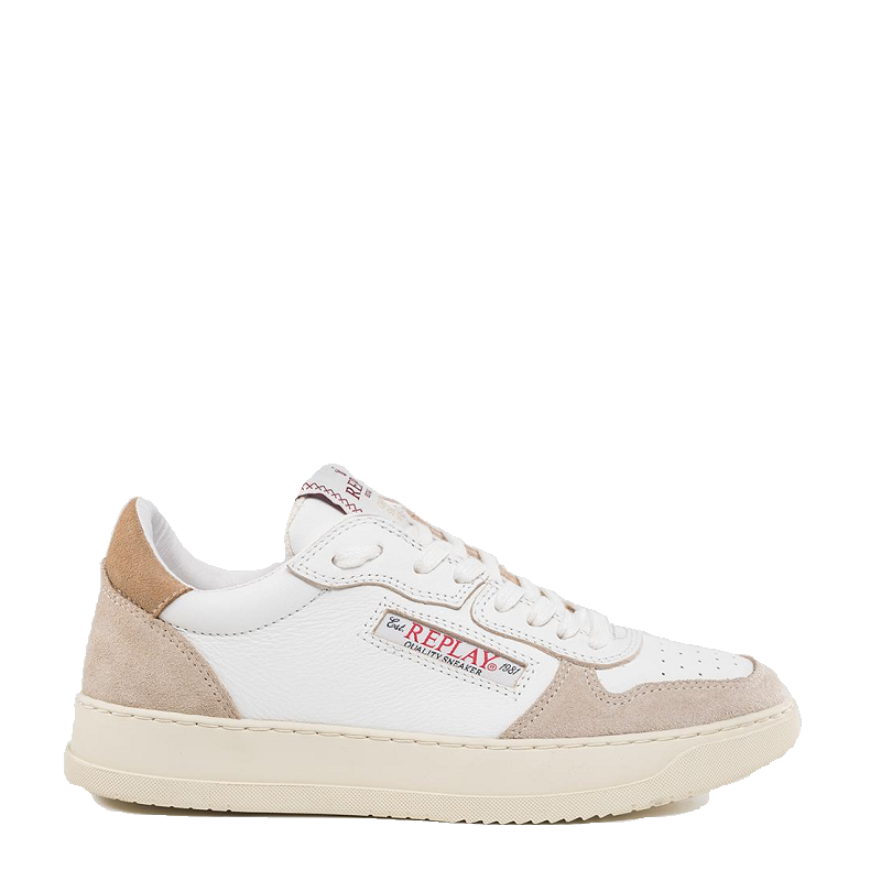 REPLAY RELOAD SUEDE RZ3R0004L BLANCO